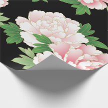 Pies roses Vintage Kimono Floral