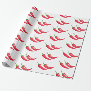 Papier Cadeau Piments Mexicains