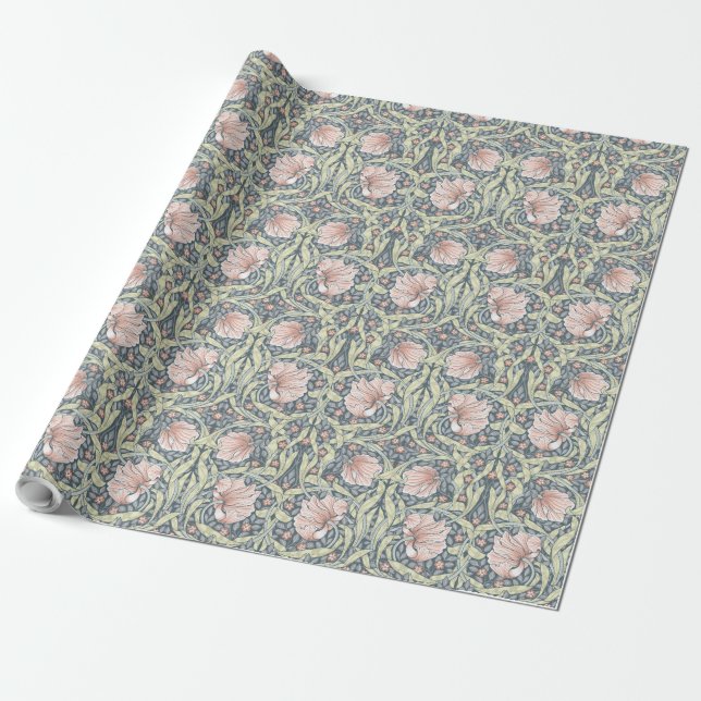 Papier Cadeau Pimpernel William Morris - Tons doux Cool Wrappin (Déroulé)