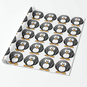 Papier Cadeau Pingouins