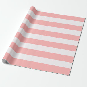 Papier Cadeau Pink clair et frise crémeuse