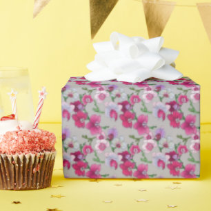 Papier Cadeau Pink Orchids