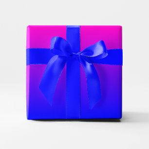 Papier Cadeau Pink to Blue Gradient