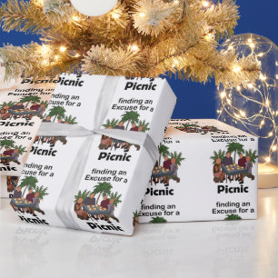 Papier Cadeau Pique-nique Trouver une excuse pour un pique-nique