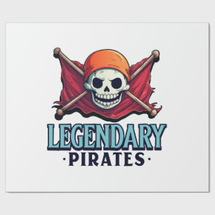 Papier Cadeau Pirates légendaires