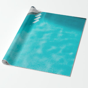 Papier Cadeau Piscine bleue