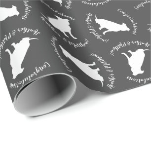 Papier Cadeau Pit Bull Chien Baby shower Genre Neutre Pitbull