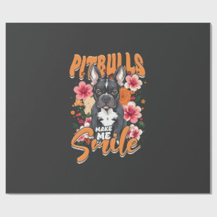 Papier Cadeau Pitbull Pitbulls