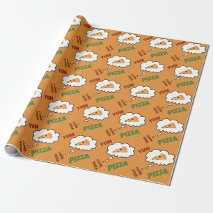 Papier Cadeau Pizza