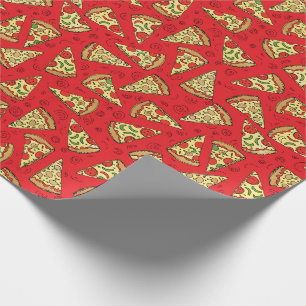 Papier Cadeau Pizza Slices