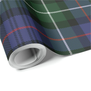 Papier Cadeau Plaid Clan MacKenzie Rustic Holiday Tartan