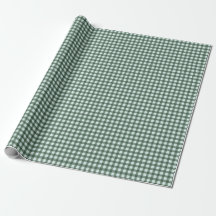 Plaid de buffle vert et bleu