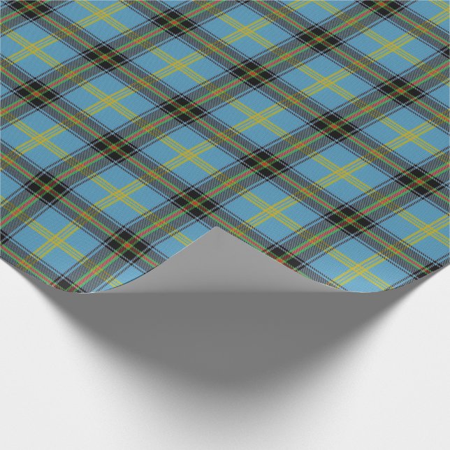 Papier Cadeau Plaid de tartan écossais classique de Bell de clan (Coin)