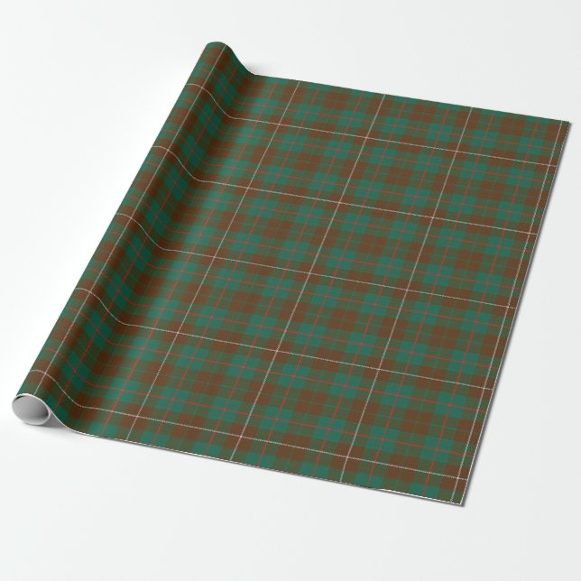 Papier Cadeau Plaid de tartan écossais de chasse de MacKinnon de (Déroulé)
