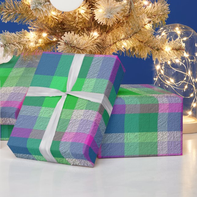 Papier Cadeau Plaid décoratif (Vacances)