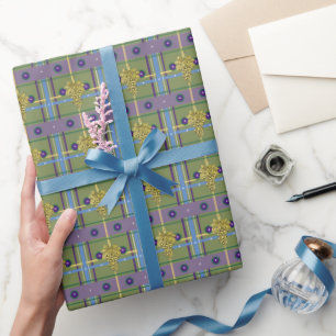 Papier Cadeau Plaid Pays du Vin