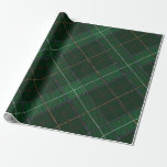 Papier Cadeau Plaid Tartan Walsh Christmas Motif vert<br><div class="desc">Chèque vert classique pour faire de vos cadeaux un ensemble complet pour toutes les occasions</div>