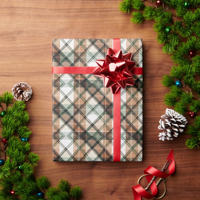 Papier Cadeau Plaids Terre d'Automne (Cadeau de vacances)