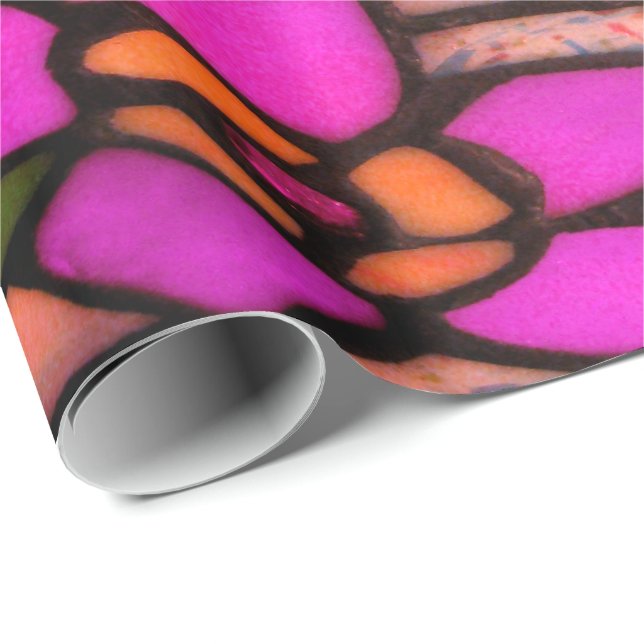 Papier Cadeau Plaisir de carrousel (Coin rond)