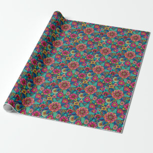 Papier Cadeau Plaisir Floral