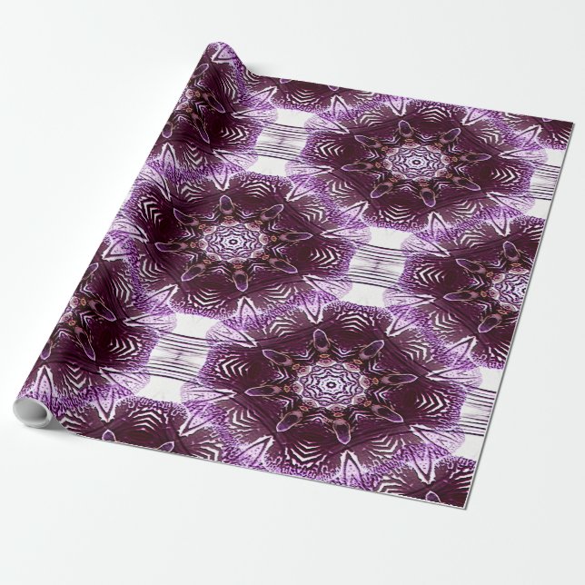 Papier Cadeau Plaisirs des orchidées..... (Déroulé)