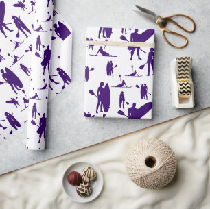 Papier Cadeau Planche à Pagaie 