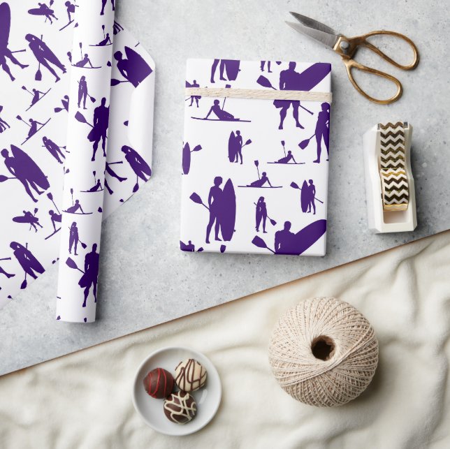 Papier Cadeau Planche à Pagaie  (Artisanat)