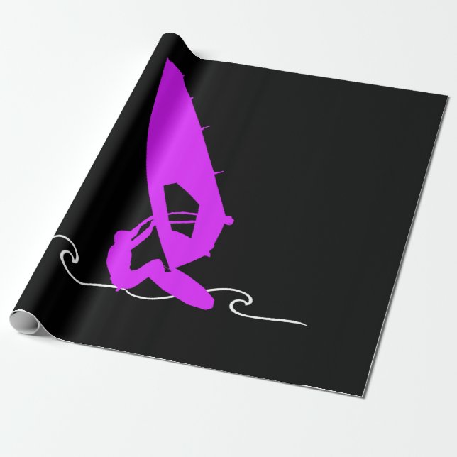PAPIER CADEAU PLANCHE À VOILE (Déroulé)