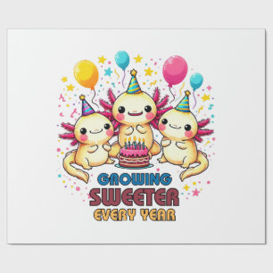 Papier Cadeau Plus doux avec chaque année