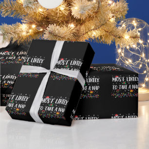 Papier Cadeau Plus susceptible de faire une sieste drôle de vaca