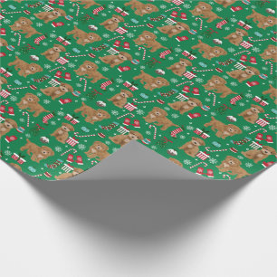Papier Cadeau Pochon de Noël de Bichpoing