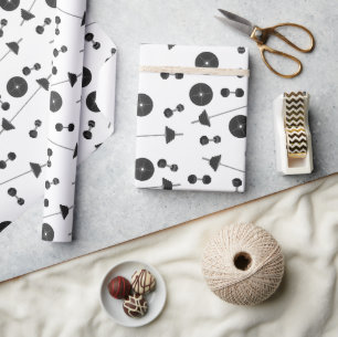 Papier Cadeau Poids Formation Fitness Dumbbell Bodybuilding