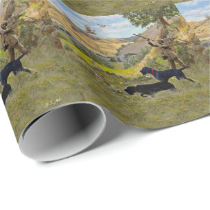 Papier Cadeau Pointer à poil dur allemand