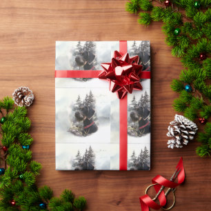 Papier Cadeau Pointeur À poils durs allemand, GWP