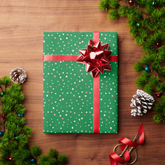 Papier Cadeau Pointillé festif