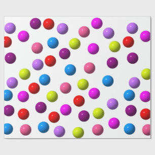 Papier Cadeau Points amusants