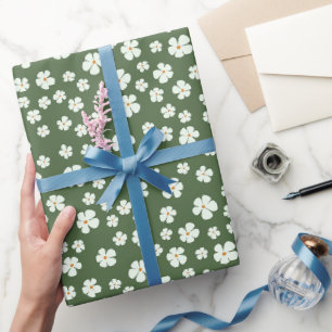 Papier Cadeau Points botaniques