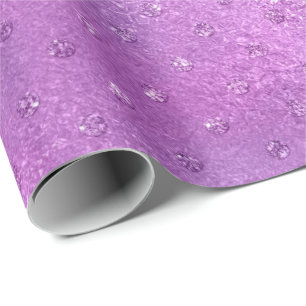 Papier Cadeau Points fascinants de parties scintillantes de
