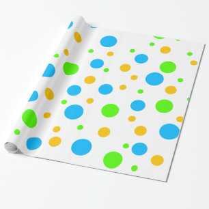 Papier Cadeau Points lumineux amusants