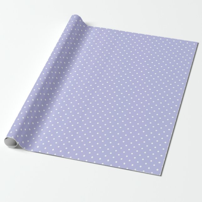 PAPIER CADEAU POIS LAVENDER | PAPIER À PAPIER (Déroulé)