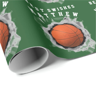 Papier Cadeau Basket-ball