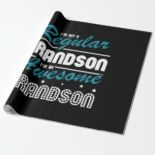 Papier Cadeau Poison de Grandson Non Régular Grandson