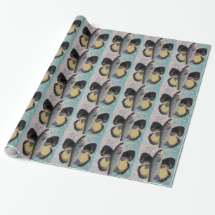 Papier Cadeau Poisson volant
