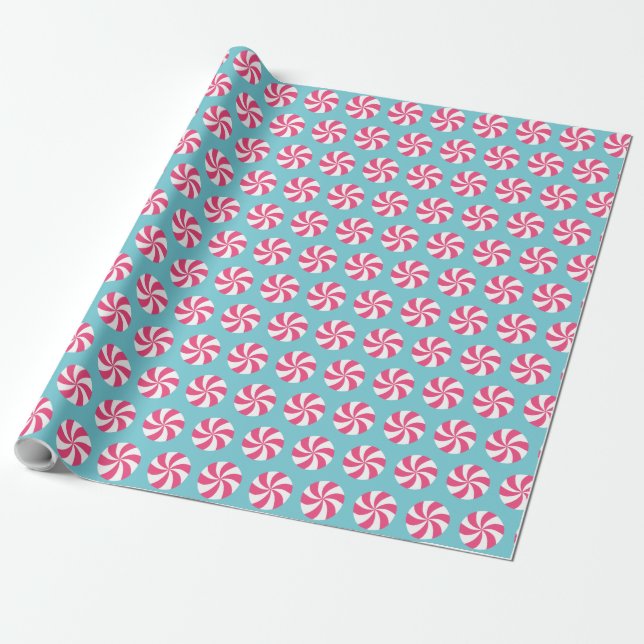 Papier Cadeau Poivre rose (Déroulé)