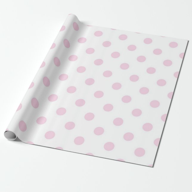 Papier Cadeau Polka dot (Déroulé)