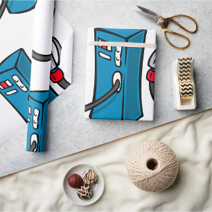 Papier Cadeau Pompe à gaz