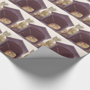 Papier Cadeau Pont couvert