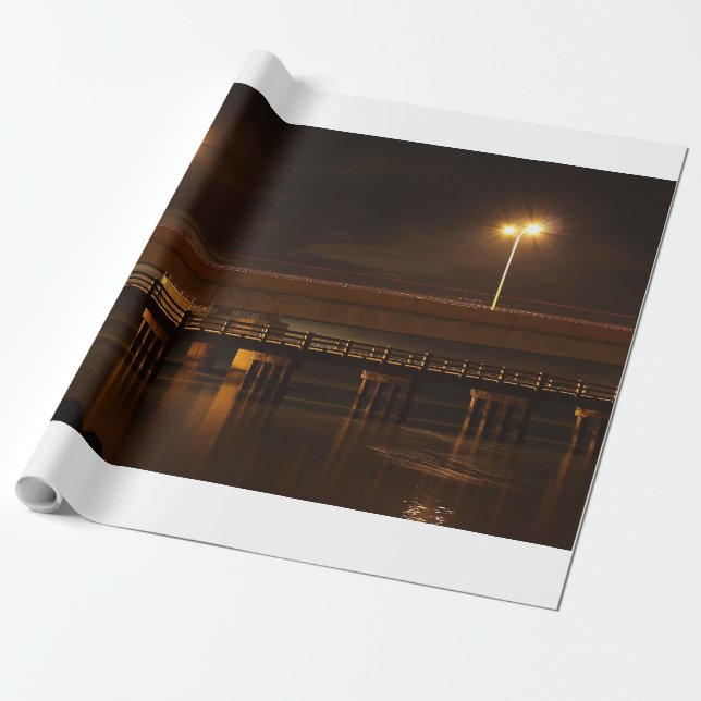 Papier Cadeau Pont de nuit (Déroulé)