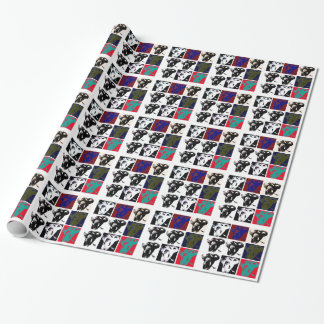 Papier Cadeau Pop Art Elephants