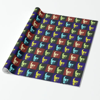 Papier Cadeau Pop Art Skull